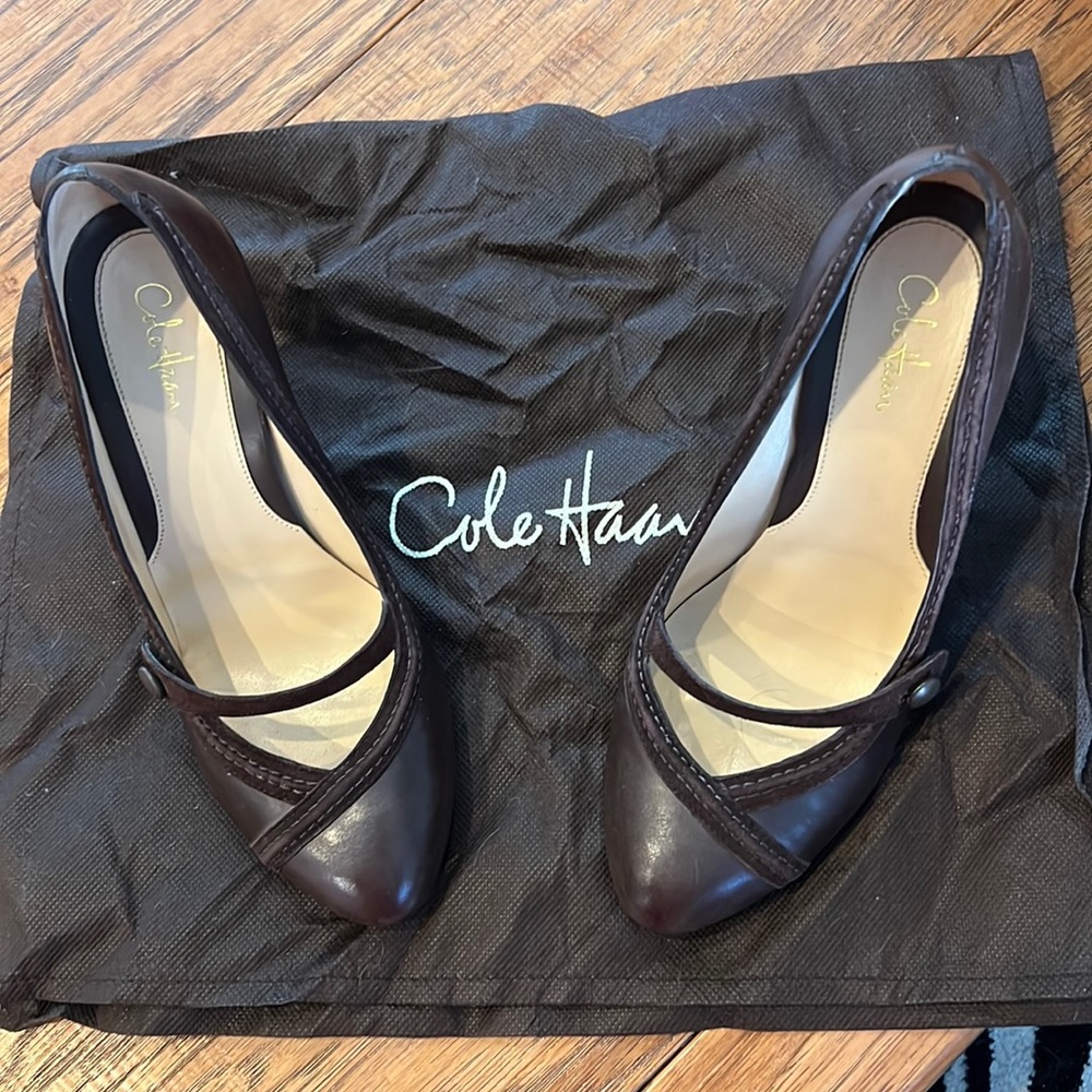 ✨Brown Maryjane Cole Haan 7.5